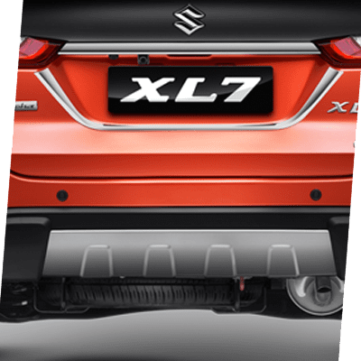 Suzuki SBM Tailgate Garnish Chrome