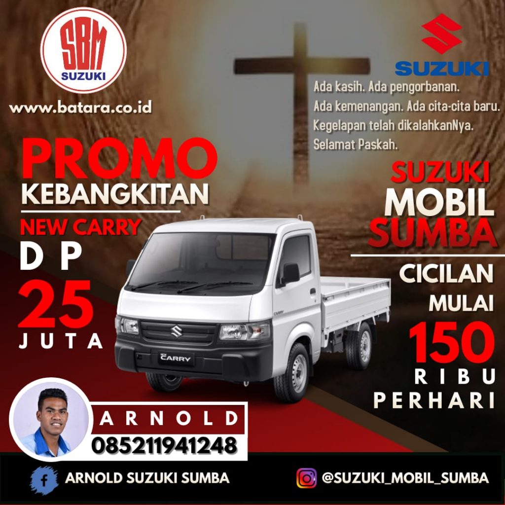 Promo Kebangkitan Paskah Suzuki New Carry Pick Up SBM