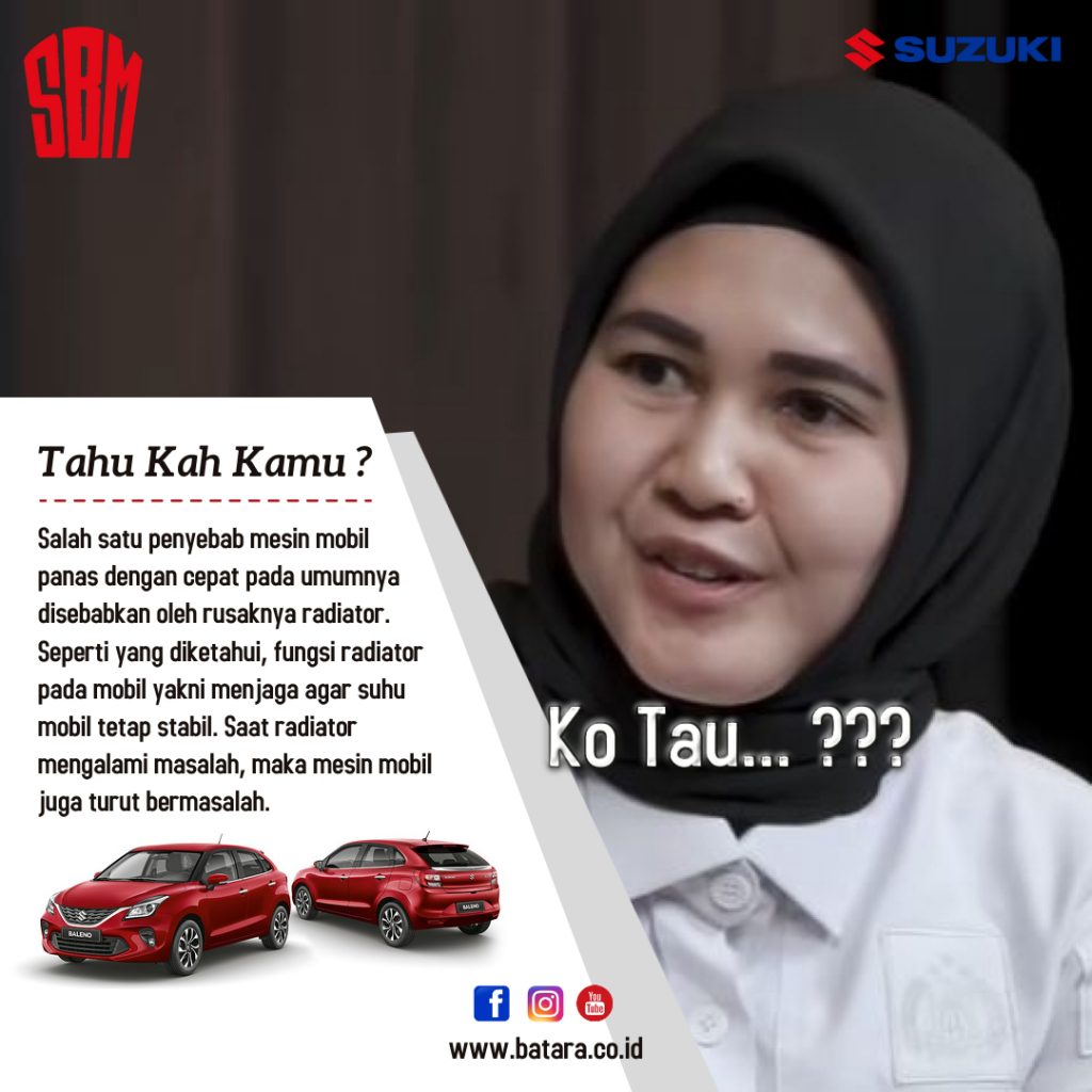 Radiator Suzuki SBM