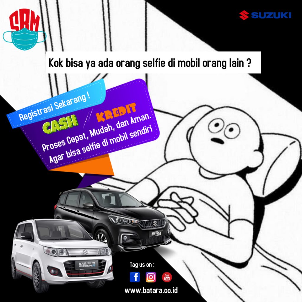Selfie di Mobil Suzuki SBM
