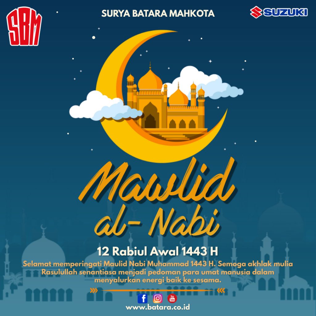 Maulid Nabi Muhammad SAW 1443H Suzuki SBM