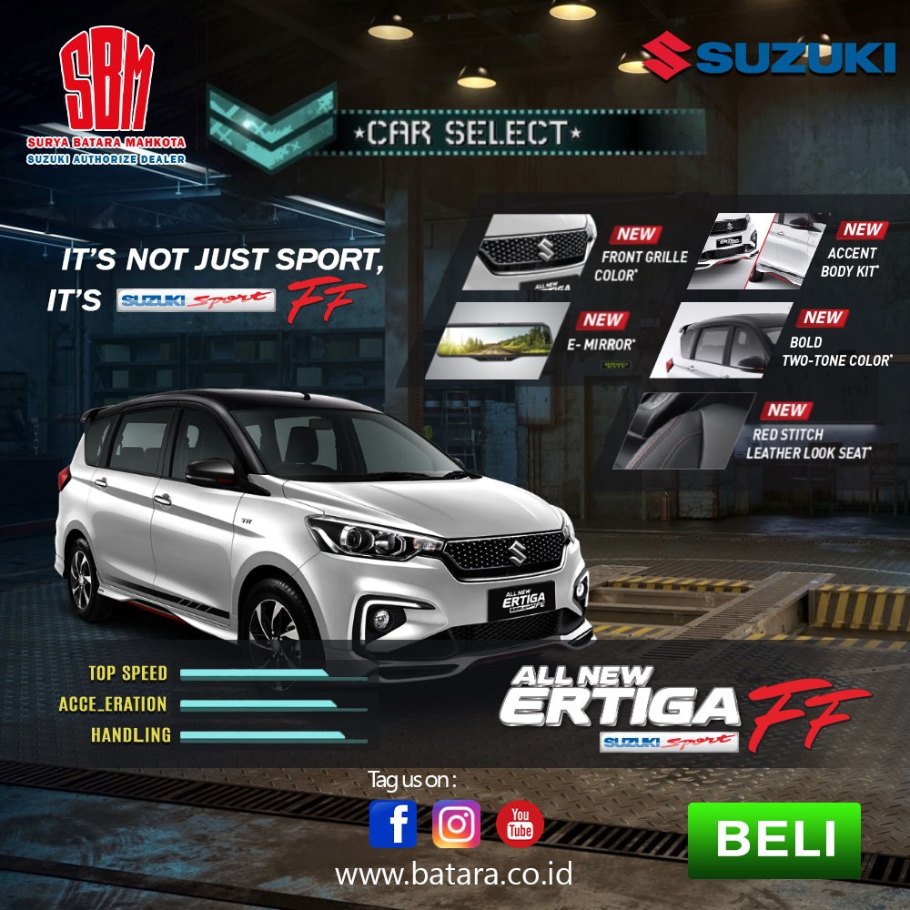 All New Ertiga Suzuki Sport FF SBM