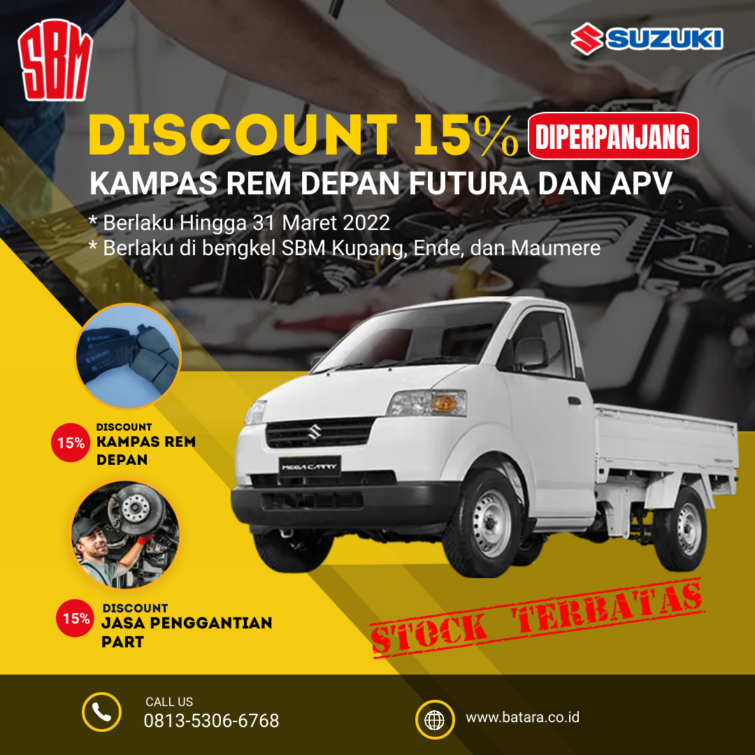 Promo discount service SBM Di perpanjang