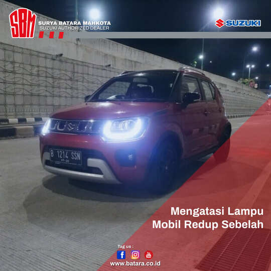 Penyebab Lampu Mobil Redup Suzuki SBM