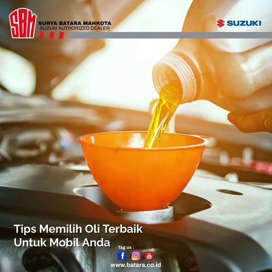 Tips Memilih Oli SBM - Suzuki SBM