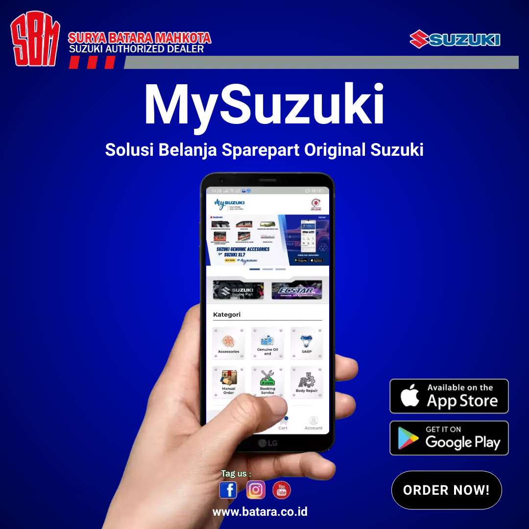 Belanja Sparepart Original Suzuki Hanya Di Mysuzuki, Suzuki SBM